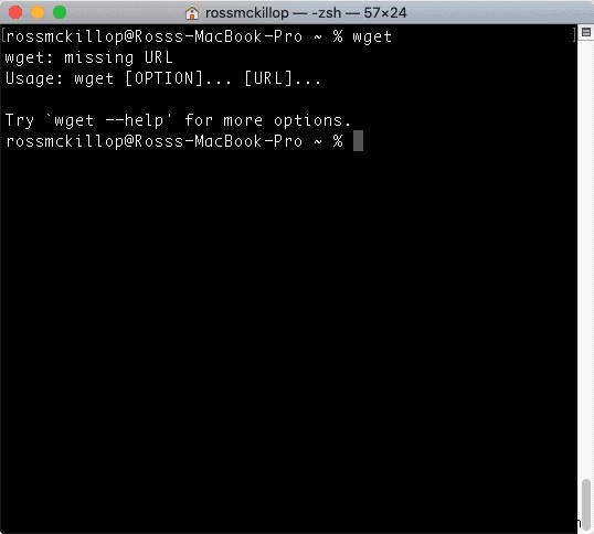 কিভাবে macOS এ wget ইনস্টল করবেন 