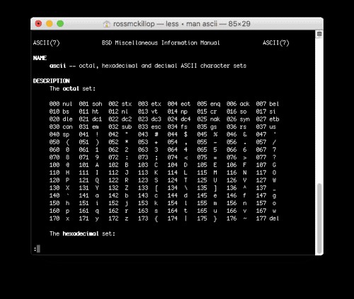 আপনার ম্যাকে ASCII কোডগুলি কীভাবে সন্ধান করবেন