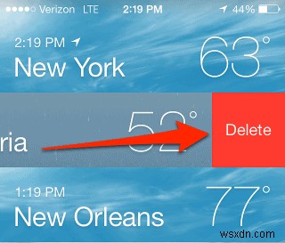 আইফোন এবং আইপ্যাডের জন্য আবহাওয়া অ্যাপ থেকে শহরগুলি কীভাবে সরানো যায়