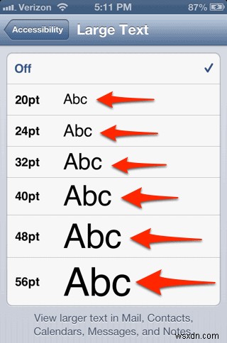 কীভাবে আপনার আইফোন বা আইপ্যাডে ফন্টের আকার বাড়াবেন 