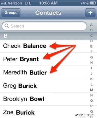 আপনার আইফোন পরিচিতিগুলিকে প্রথম নাম অনুসারে কীভাবে সাজবেন