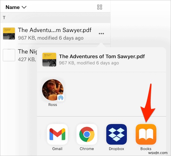 ড্রপবক্স ব্যবহার করে অ্যাপল বুক অ্যাপে পিডিএফ যোগ করবেন কীভাবে