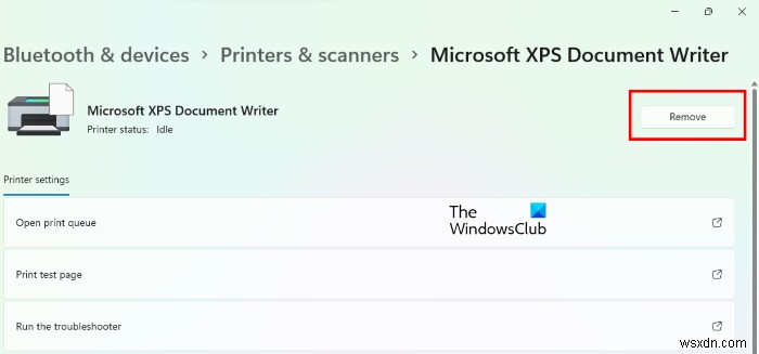 Microsoft XPS ডকুমেন্ট রাইটার কাজ করছে না তা ঠিক করুন 