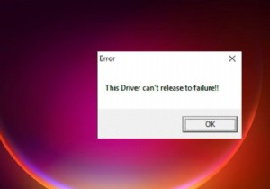 ফিক্স দ্য ড্রাইভার গিগাবাইট ত্রুটির জন্য ছেড়ে দিতে পারে না 