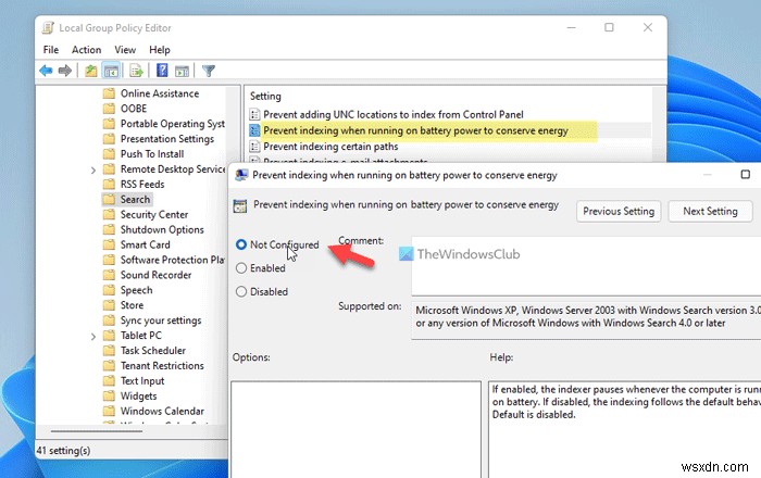 Windows 11/10-এ সার্চ ইনডেক্সিং সাময়িকভাবে বিরাম দেওয়া হয়েছে 