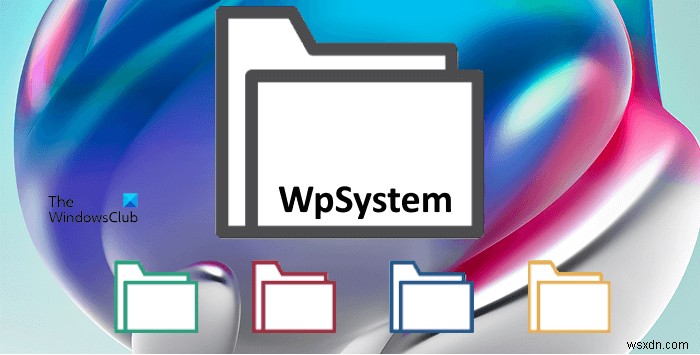 WpSystem ফোল্ডার কি? এটা মুছে ফেলা নিরাপদ? 