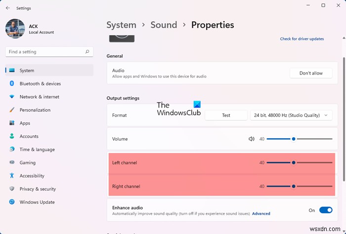 ভালো অডিও পেতে Windows 11-এ সাউন্ড সেটিংস কীভাবে পরিবর্তন করবেন