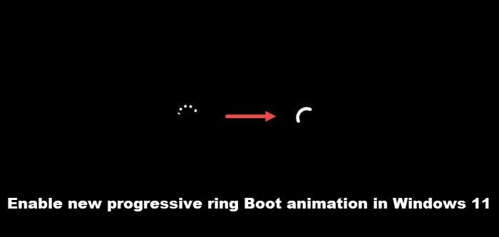উইন্ডোজ 11 এ কীভাবে নতুন প্রগতিশীল রিং বুট অ্যানিমেশন সক্ষম করবেন 
