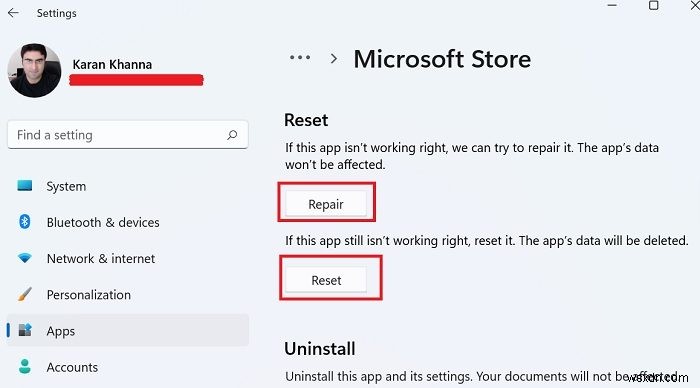 Microsoft Store ত্রুটি 0x800B010FI ঠিক করুন 