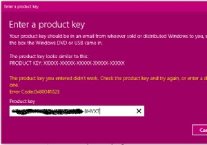 Windows অ্যাক্টিভেশন ত্রুটি কোড 0x80041023 ঠিক করুন 