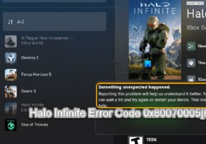 Windows PC-এ Halo Infinite Error Code 0x80070005 ঠিক করুন 