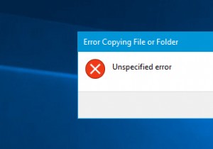 Windows 11/10 এ একটি ফাইল বা ফোল্ডার কপি করার সময় অনির্দিষ্ট ত্রুটি 