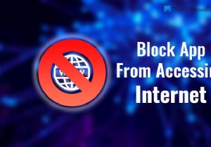 উইন্ডোজ 11/10 এ ইন্টারনেট অ্যাক্সেস থেকে একটি অ্যাপ্লিকেশনকে কীভাবে ব্লক করবেন 
