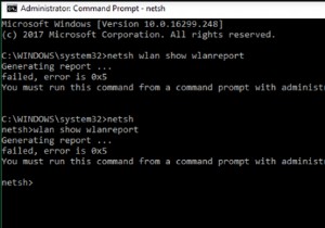 ওয়্যারলেস নেটওয়ার্ক রিপোর্ট উইন্ডোজ 11/10 এ ত্রুটি 0x2 বা 0x5 সহ ব্যর্থ হয় 