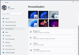 Windows 11 ব্যক্তিগতকরণ সেটিংস আপনাকে আপনার পিসি কাস্টমাইজ করতে সাহায্য করবে 