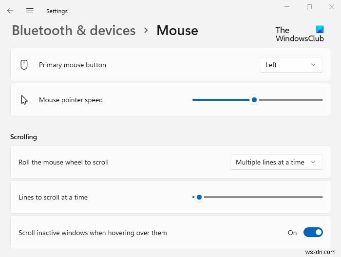 Windows 11-এ ব্লুটুথ এবং ডিভাইস সেটিংস 