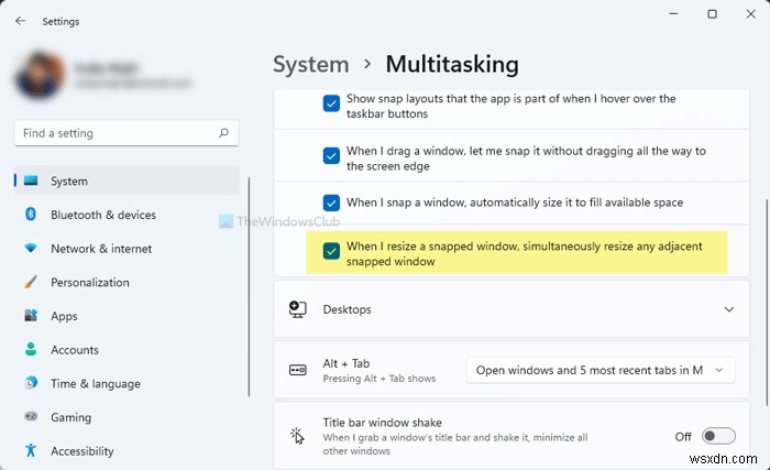 Windows 11 এ সক্ষম করার জন্য সেরা মাল্টিটাস্কিং সেটিংস 