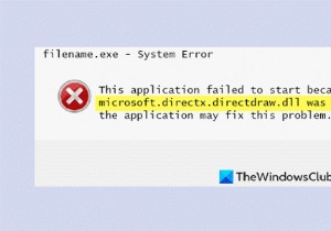 microsoft.directx.directdraw.dll খুঁজে পাওয়া যায়নি বা অনুপস্থিত ত্রুটি সংশোধন করুন 