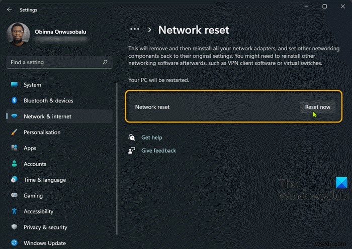 Windows 11 এ WiFi বিকল্প দেখাচ্ছে না