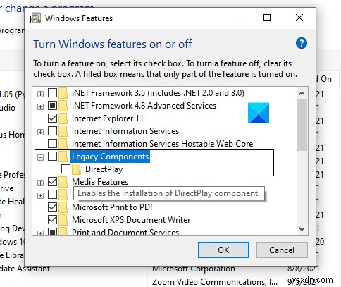 Windows 11-এ সরাসরি 3D বা DirectDraw ত্বরণ উপলব্ধ নয় 
