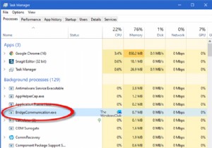 Windows 11/10 এ HP থেকে BridgeCommunication.exe কি? 