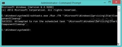 Windows 11/10 এ WinSxS ফোল্ডার ক্লিনআপ 