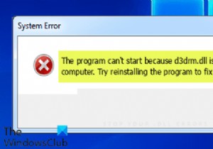প্রোগ্রাম শুরু করা যাচ্ছে না কারণ d3drm.dll অনুপস্থিত - লিগ্যাসি গেম ত্রুটি৷ 
