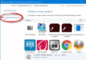 উইন্ডোজ বৈশিষ্ট্য চালু বা বন্ধ; Windows 11/10-এ Windows ঐচ্ছিক বৈশিষ্ট্যগুলি পরিচালনা করুন 