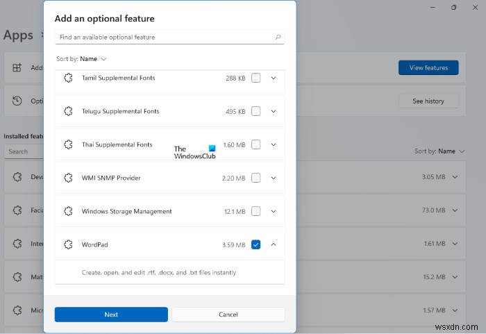 উইন্ডোজ বৈশিষ্ট্য চালু বা বন্ধ; Windows 11/10-এ Windows ঐচ্ছিক বৈশিষ্ট্যগুলি পরিচালনা করুন 