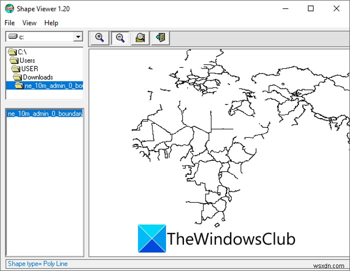 Shapefile কি? উইন্ডোজ 11/10 এ কীভাবে একটি শেপফাইল দেখতে হয় 