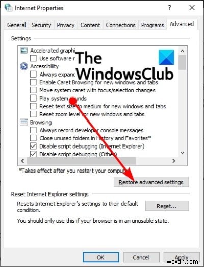Windows 10-এ Microsoft Edge-এ INET_E_DOWNLOAD_FAILURE ত্রুটি ঠিক করুন 