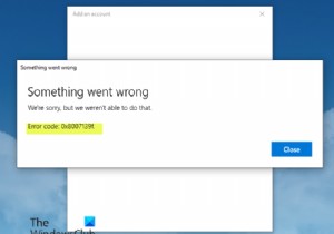Windows 10/11-এ মেল অ্যাপের ত্রুটি কোড 0x8007139f ঠিক করুন 