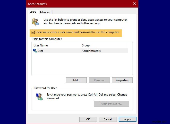 Windows 10-এ লগইন বা সাইন ইন স্ক্রিনে ডুপ্লিকেট ব্যবহারকারীর নাম ঠিক করুন 