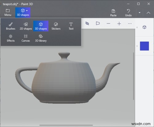 Windows 10-এ Paint 3D ব্যবহার করে OBJ কে FBX-এ কীভাবে রূপান্তর করবেন 