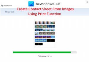 উইন্ডোজ 11/10-এ কীভাবে ফটোগুলির একটি পরিচিতি শীট তৈরি এবং মুদ্রণ করবেন 