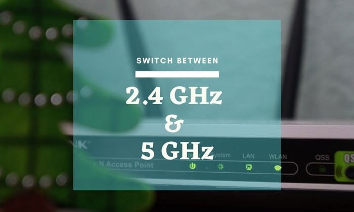 উইন্ডোজ 11/10 এ 2.4 GHz এবং 5 GHz Wi-Fi ব্যান্ডের মধ্যে কীভাবে স্যুইচ করবেন 