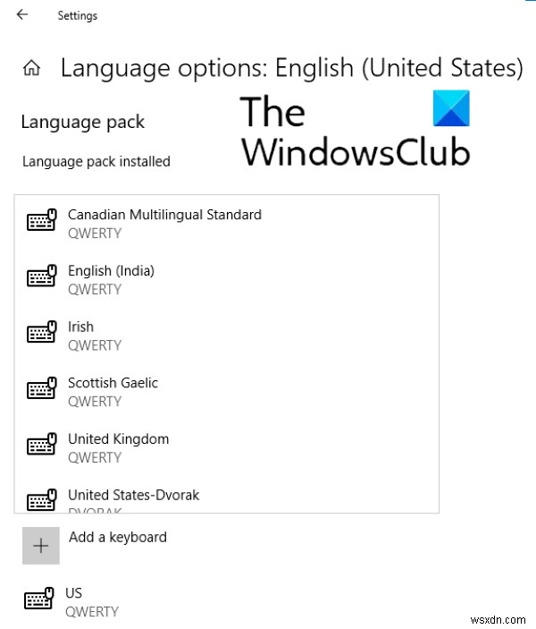 Windows 11/10 এ ভুল অক্ষর টাইপ করা কীবোর্ড 