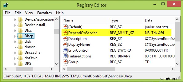 উইন্ডোজ WLAN AutoConfig পরিষেবা শুরু করতে পারেনি, ত্রুটি 1068 