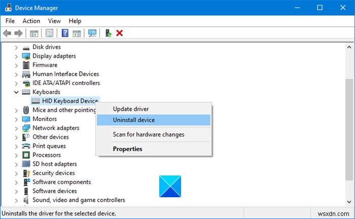 Windows 11/10 এ অক্ষর টাইপ করার পরিবর্তে কীবোর্ড খোলার শর্টকাট 