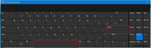 স্পেসবার বা এন্টার কী Windows 11/10 পিসিতে কাজ করছে না 