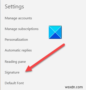 উইন্ডোজ 11/10 এর মেল অ্যাপে কীভাবে ইমেল স্বাক্ষর পরিবর্তন করবেন 
