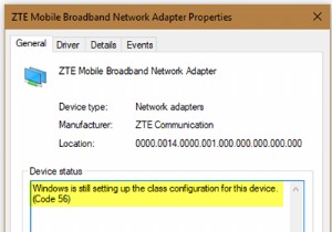 উইন্ডোজ এখনও এই ডিভাইসের জন্য ক্লাস কনফিগারেশন সেট আপ করছে, কোড 56 