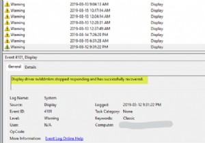 ডিসপ্লে ড্রাইভার nvlddmkm সাড়া দেওয়া বন্ধ করেছে এবং সফলভাবে পুনরুদ্ধার করেছে 