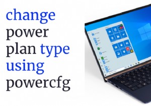 Windows 10-এ PowerCFG কমান্ড লাইন ব্যবহার করে পাওয়ার প্ল্যানের ধরন কীভাবে পরিবর্তন করবেন 