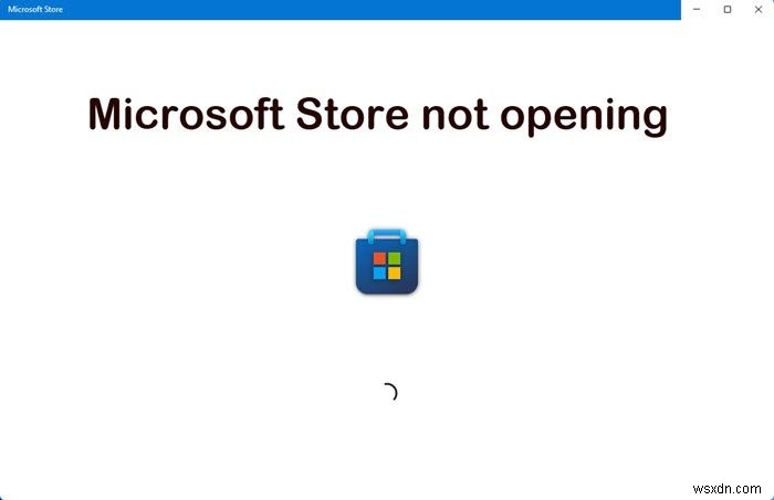 Windows 11/10 খোলার পরপরই Microsoft Store খুলছে না বা বন্ধ হয়ে যাচ্ছে 