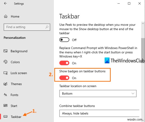 Windows 11/10-এ টাস্কবার বিজ্ঞপ্তি দেখা যাচ্ছে না 