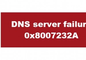 DNS সার্ভার ব্যর্থতা 0x8007232A - উইন্ডোজ সিস্টেমে ভলিউম অ্যাক্টিভেশন ত্রুটি 