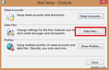 Outlook.pst ফাইলের জন্য নির্দিষ্ট পথ বৈধ নয় 