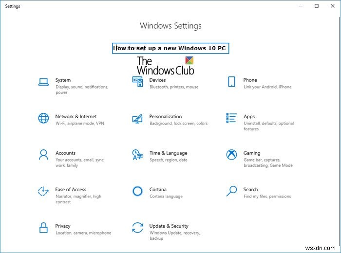 কিভাবে একটি নতুন Windows 11/10 কম্পিউটার সেট আপ এবং কনফিগার করবেন 