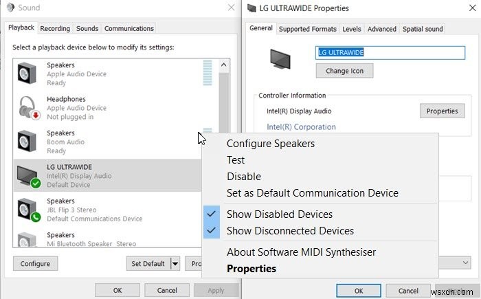 Windows 11/10-এ HDMI অডিও ডিভাইস সনাক্ত করা যায়নি 